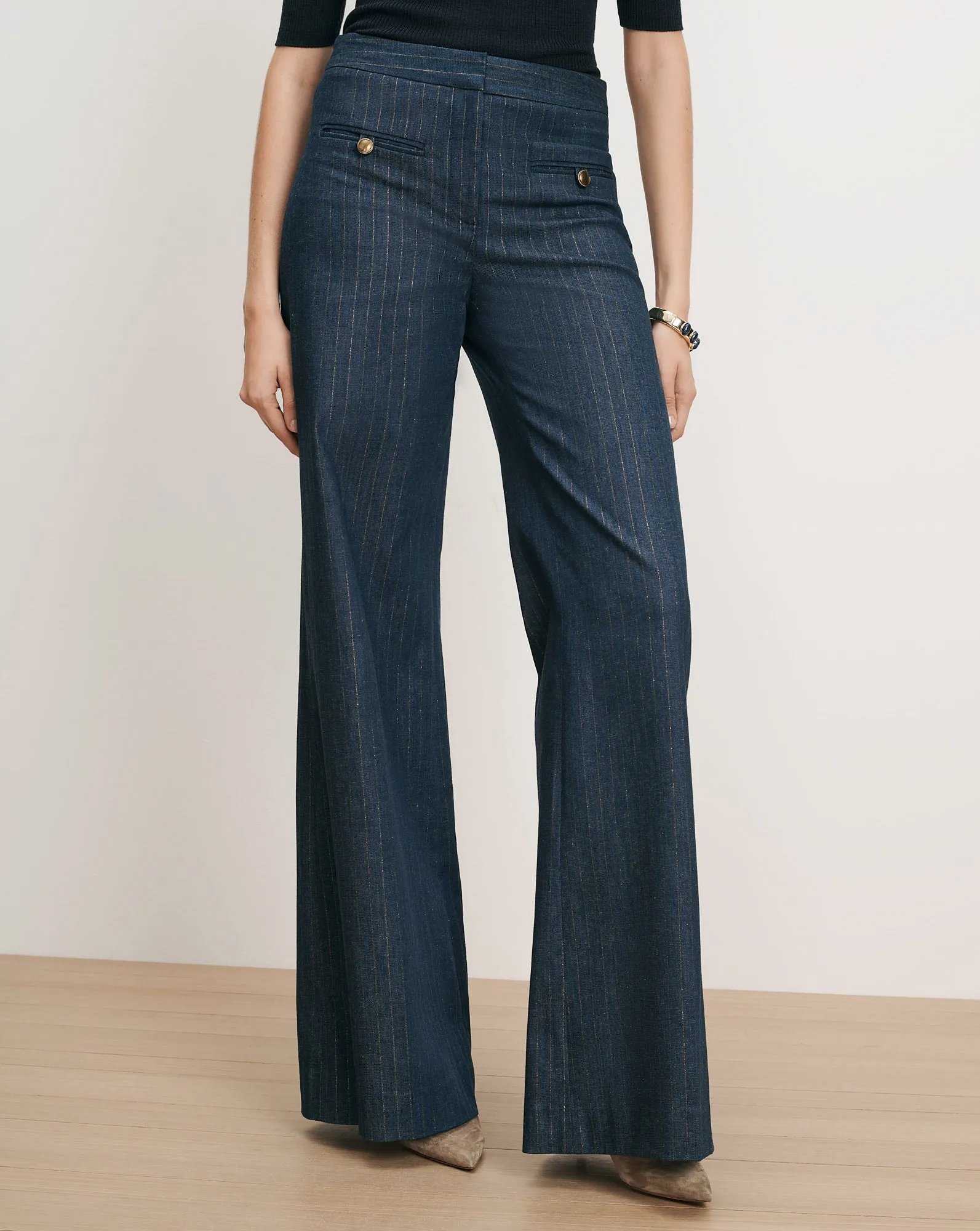 Ledger Wide-Leg Denim Pant sold by Ulla Johnson product image thumbnail 2