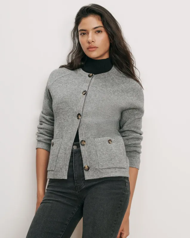 Elwood Merino Wool Cardigan made by Veronica Beard