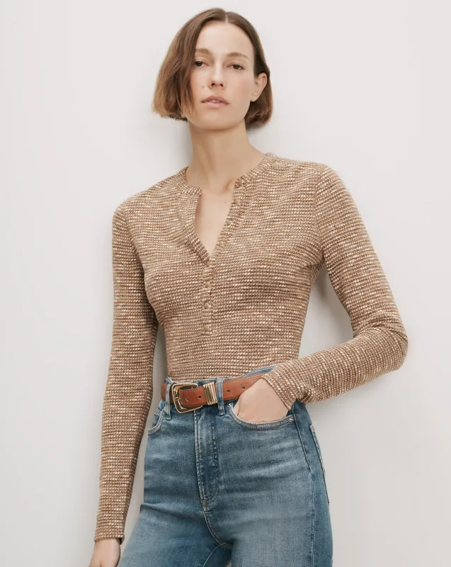 Drexler Henley Top made by Veronica Beard