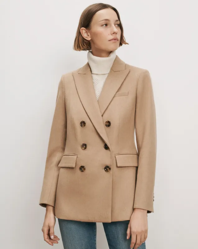 Ellette Camel Hair Dickey Jacket made by Veronica Beard