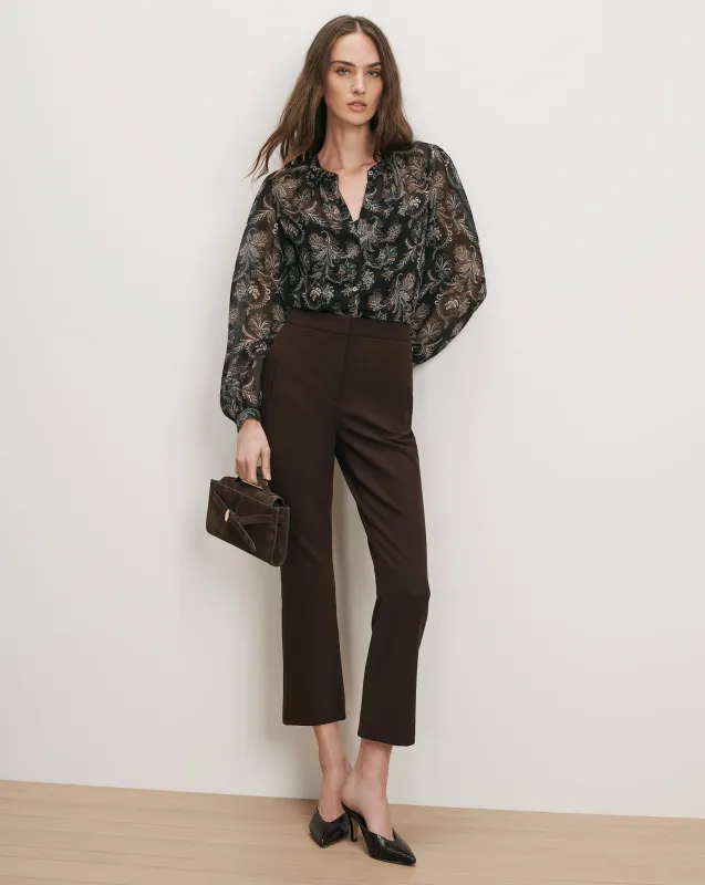 Arte Kick-Flare Pant made by Veronica Beard
