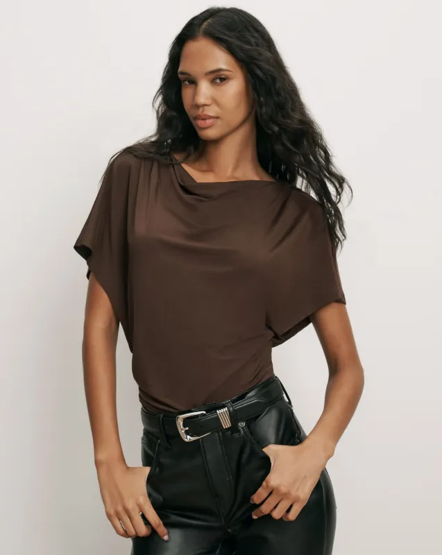 Lila Ruched Top made by Veronica Beard