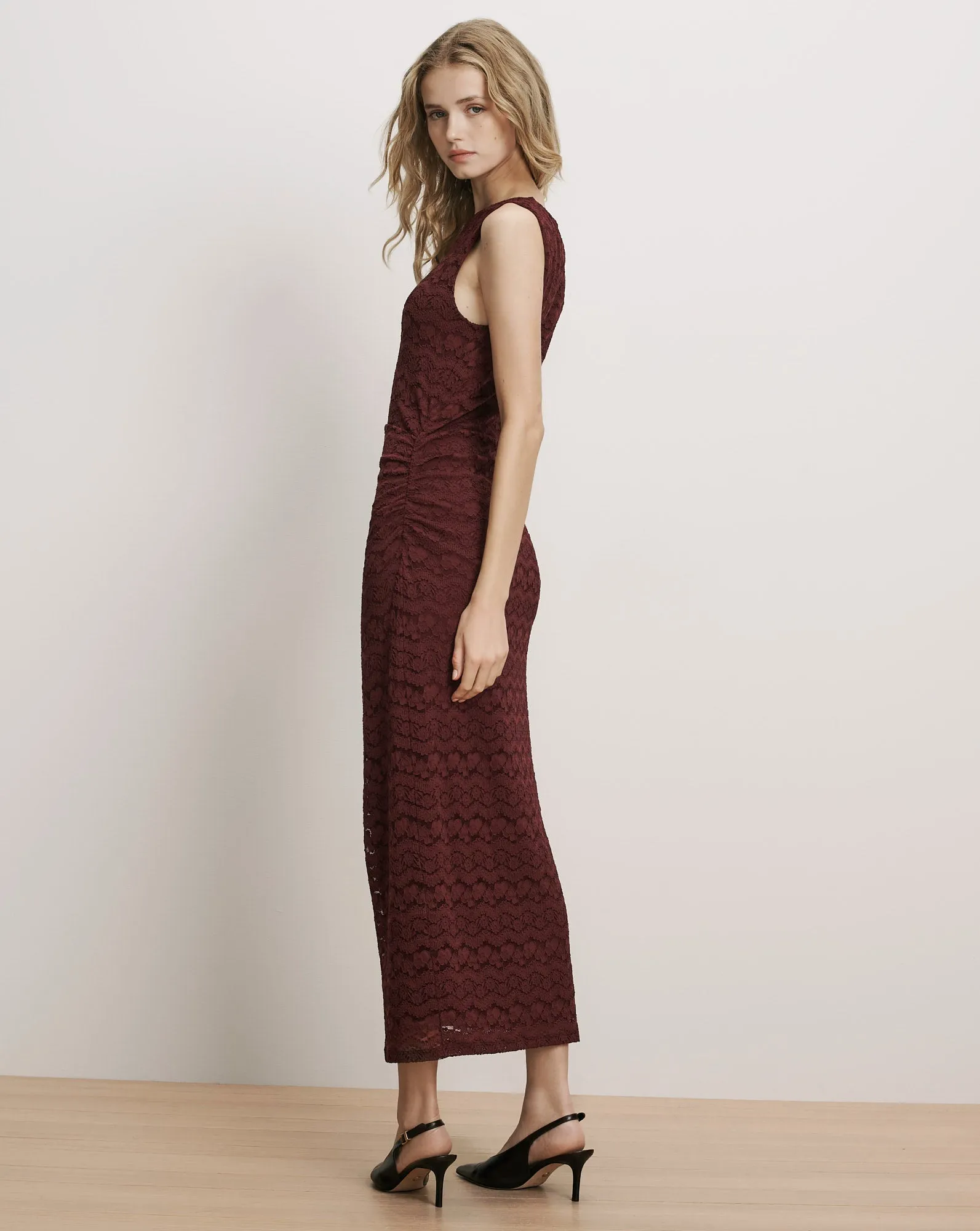Charissa Lace Midi Dress sold by Ulla Johnson product image thumbnail 3