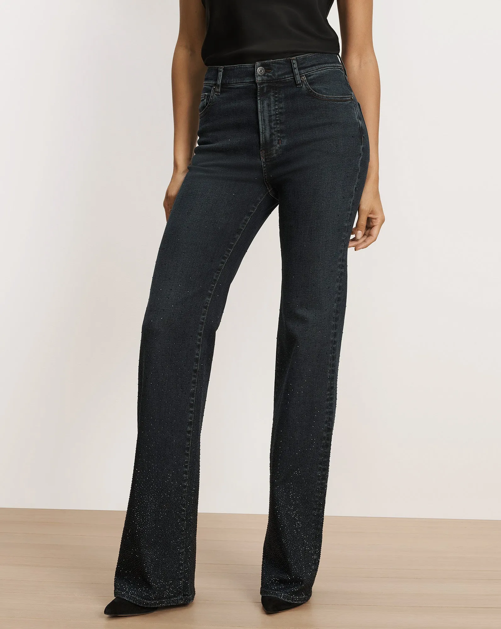 Crosbie Crystal Slim Wide-Leg Jean sold by Ulla Johnson product image thumbnail 2