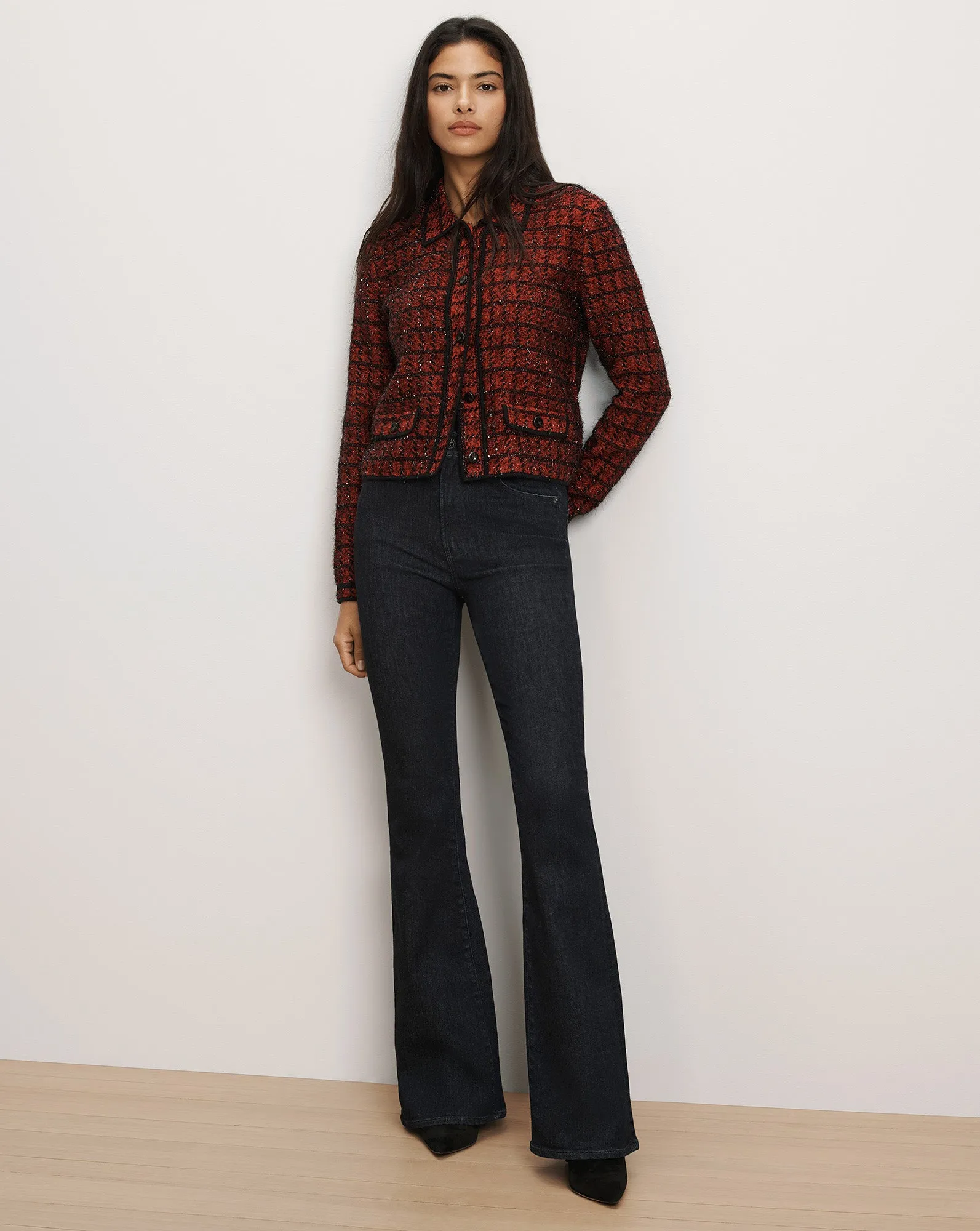 Blanche Knit Tweed Jacket sold by Ulla Johnson product image thumbnail 5