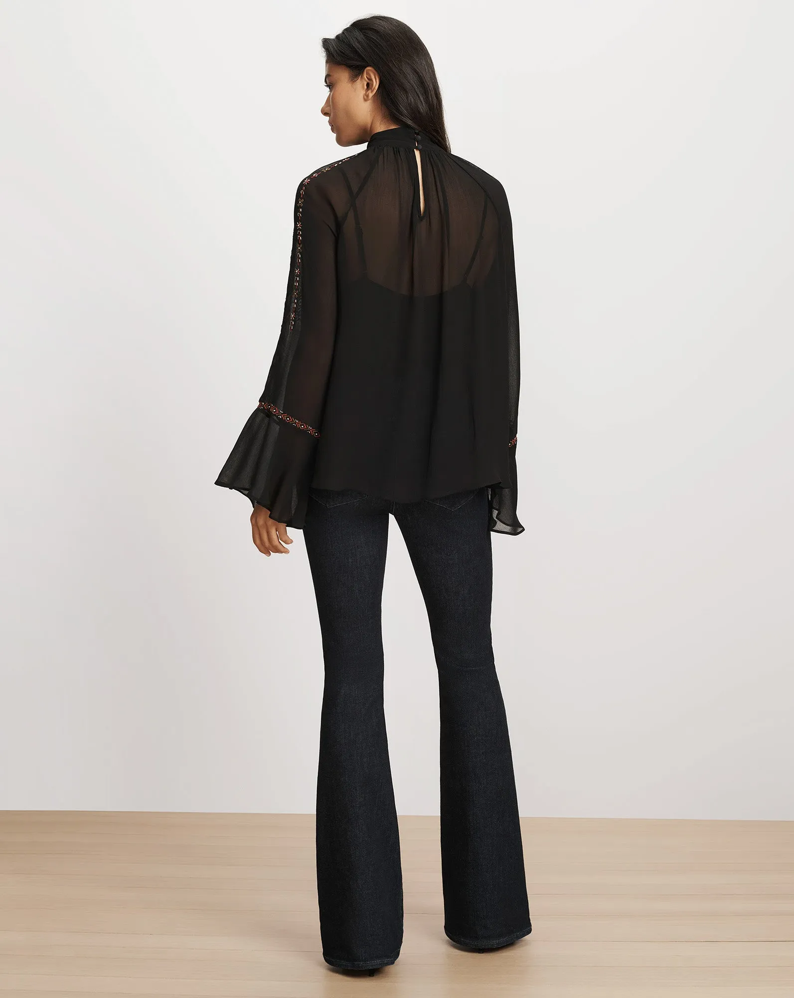 Tairis Embroidered Blouse sold by Ulla Johnson product image thumbnail 4