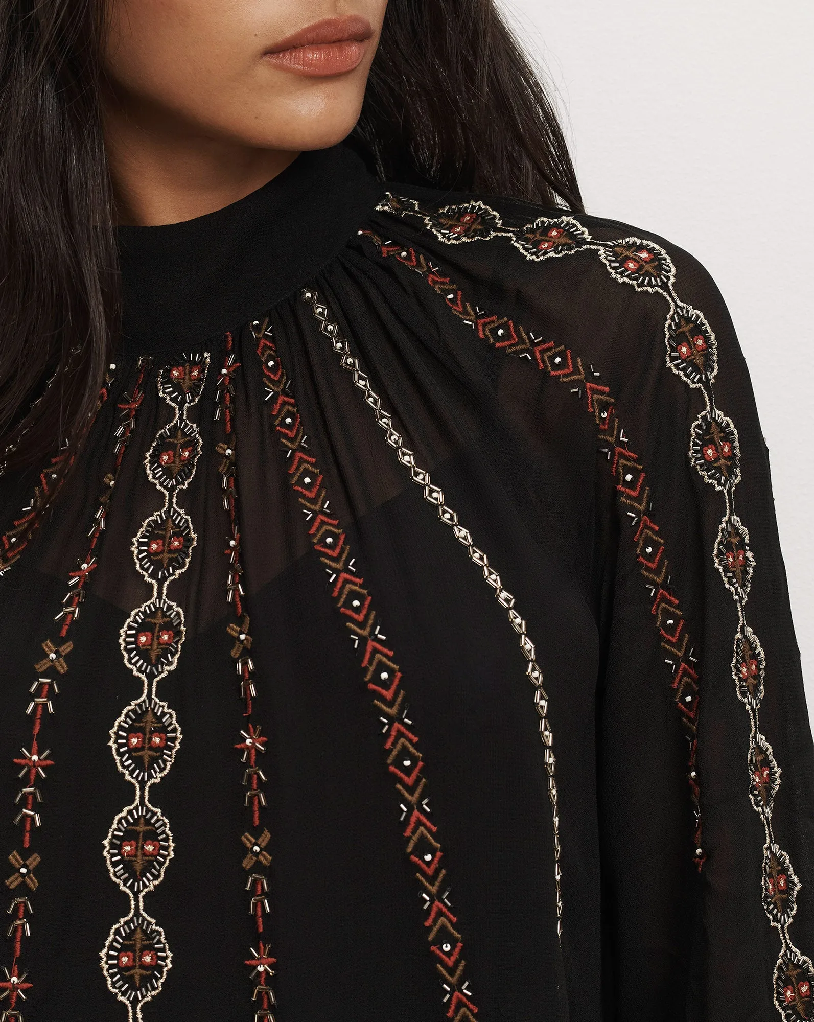 Tairis Embroidered Blouse sold by Ulla Johnson product image thumbnail 5