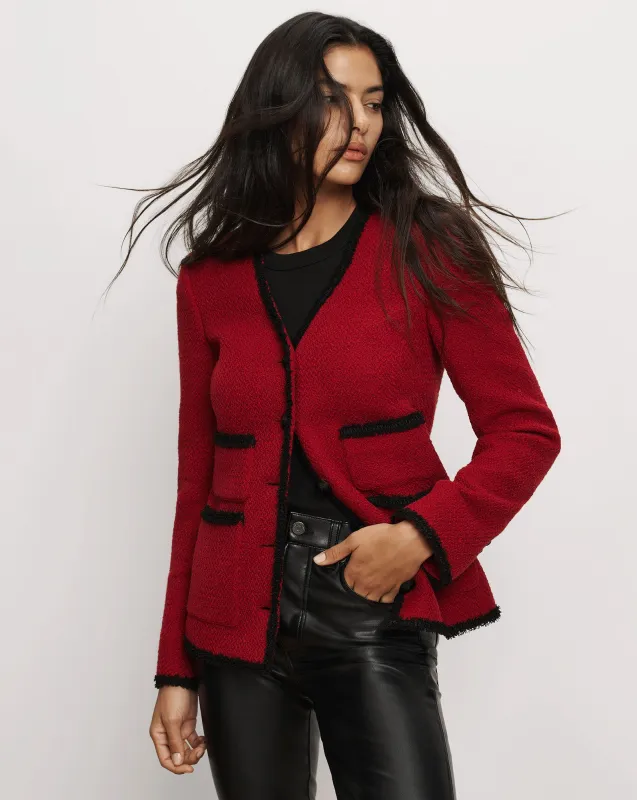 Cyrene Tweed Dickey Jacket made by Veronica Beard