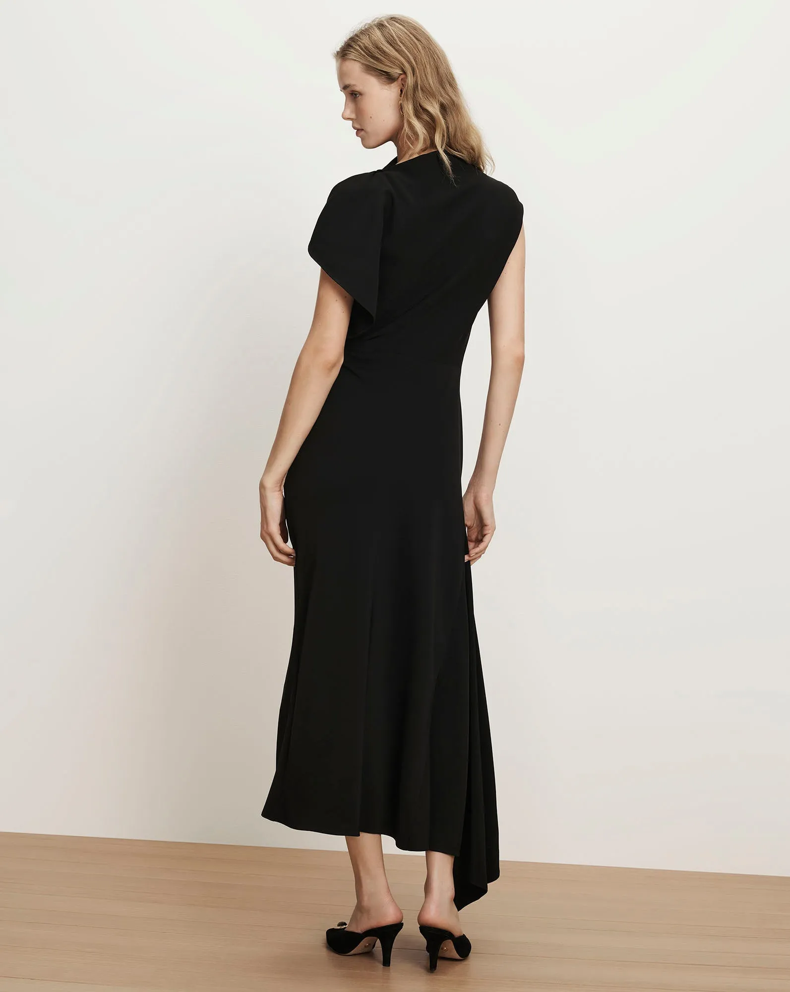 Brett Asymmetric Midi Dress sold by Ulla Johnson product image thumbnail 4