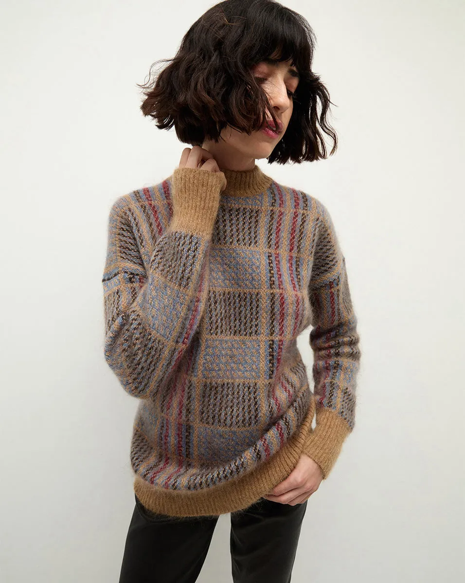 Bristol Plaid Sweater sold by Ulla Johnson product image thumbnail 3