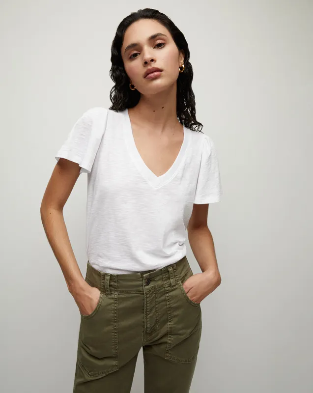 Posey V-Neck Tee sold by Ulla Johnson