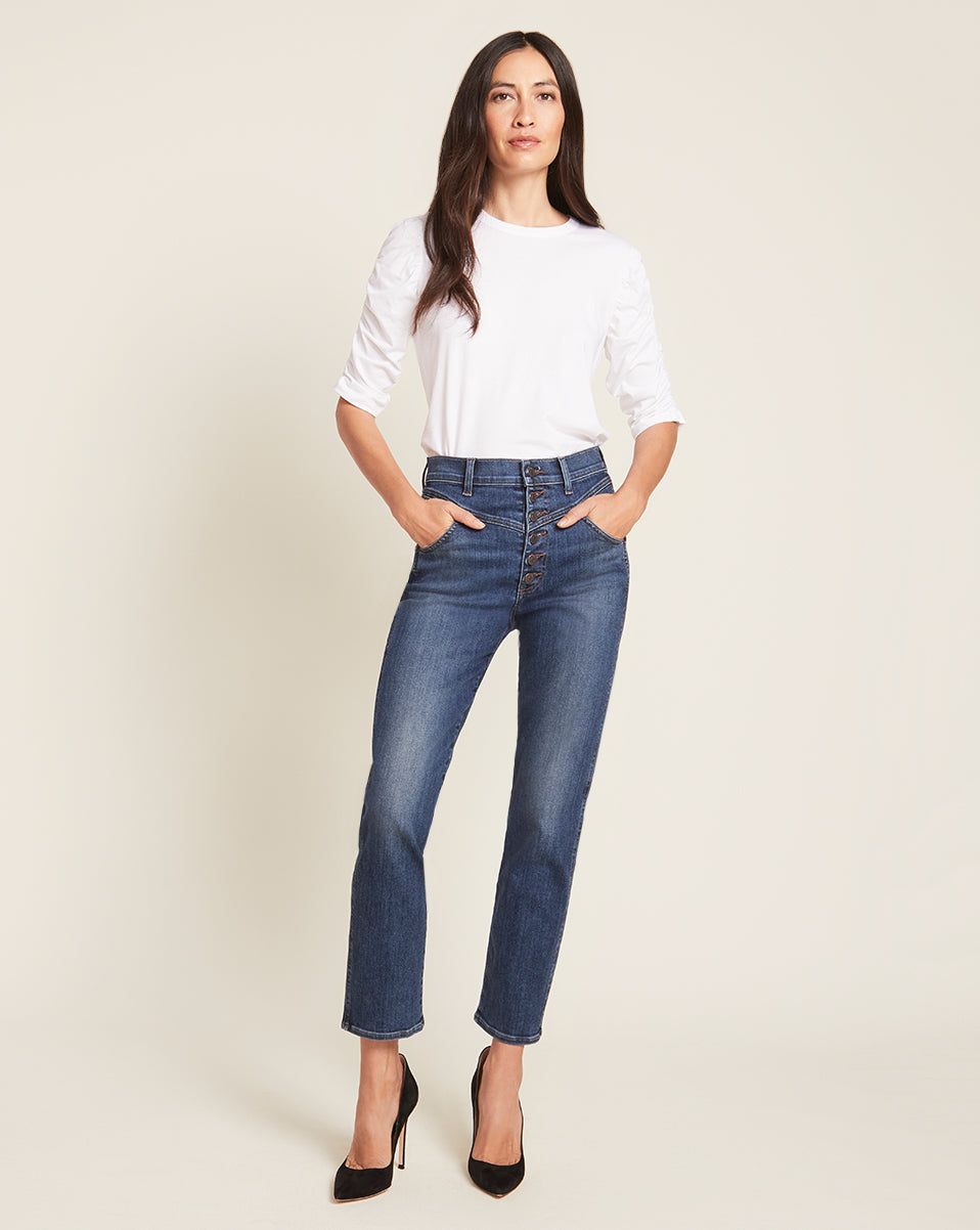 Waldorf Ruched-Sleeve Tee sold by Ulla Johnson product image thumbnail 2