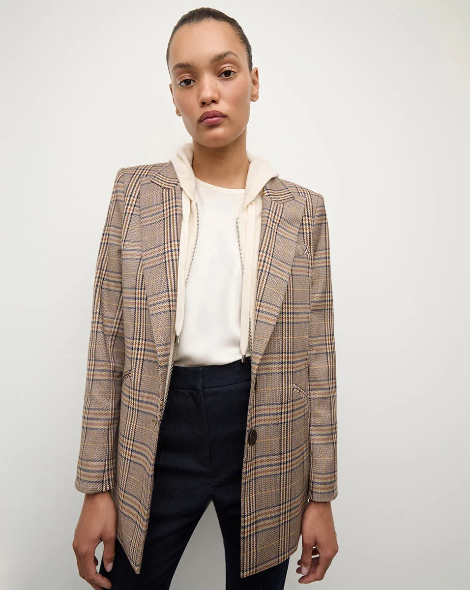 Maci Plaid Dickey Jacket sold by Ulla Johnson product image thumbnail 4