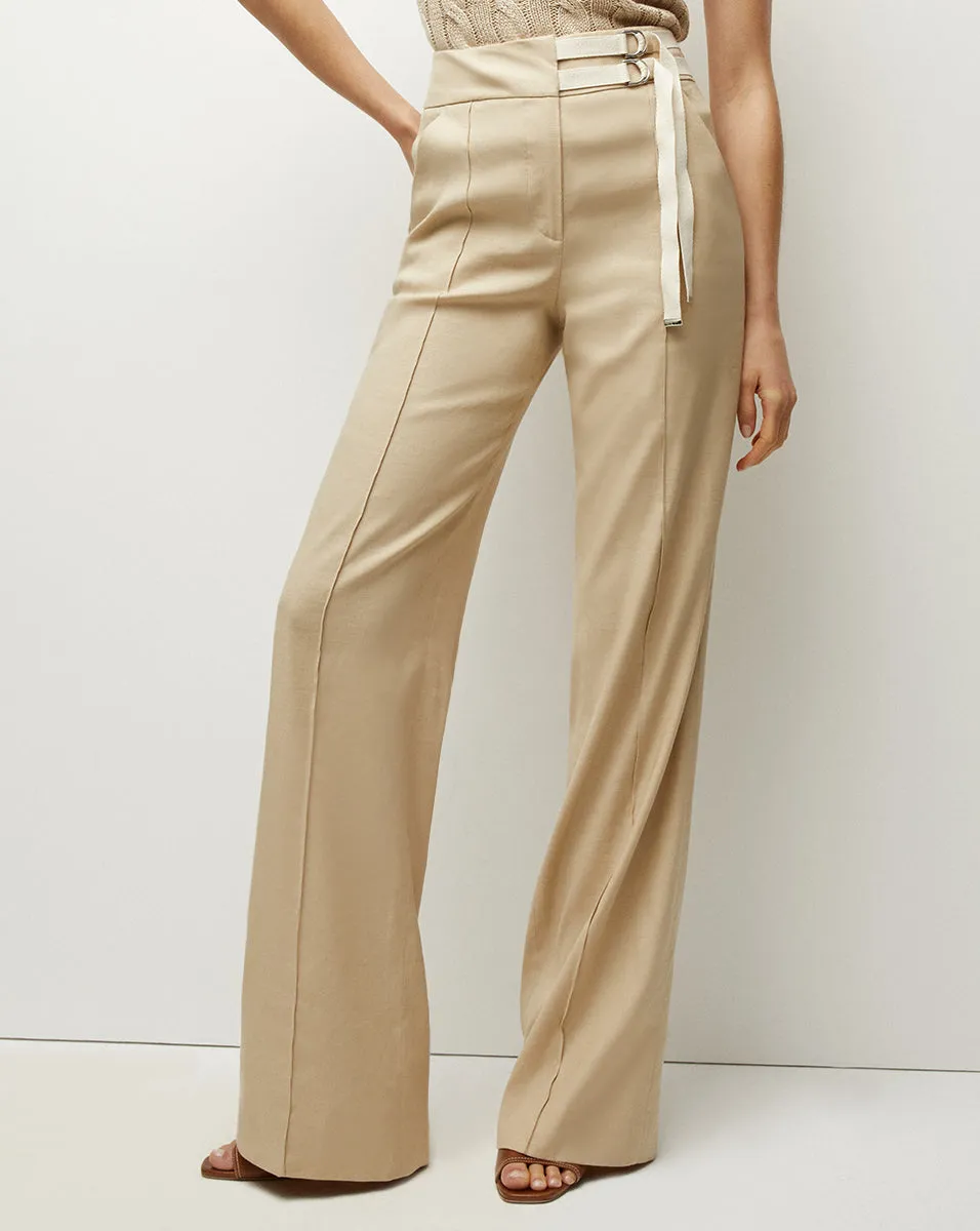 Cruz Stretch-Linen Pants sold by Ulla Johnson product image thumbnail 2