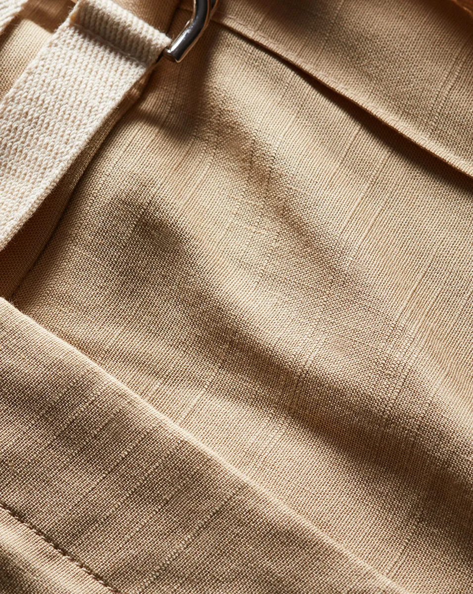 Cruz Stretch-Linen Pants sold by Ulla Johnson product image thumbnail 4