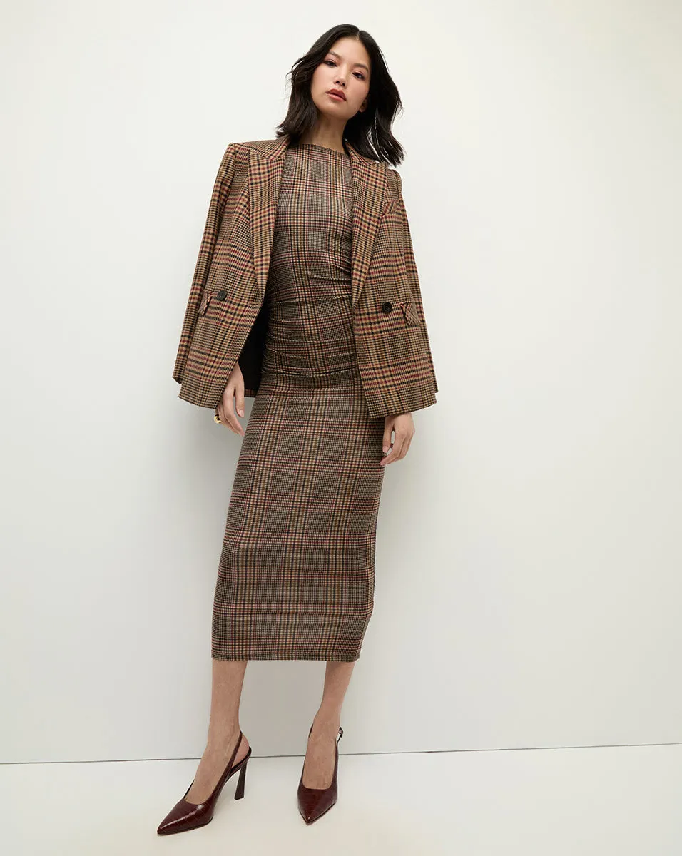 Charissa Plaid Sheath Dress sold by Ulla Johnson product image thumbnail 3