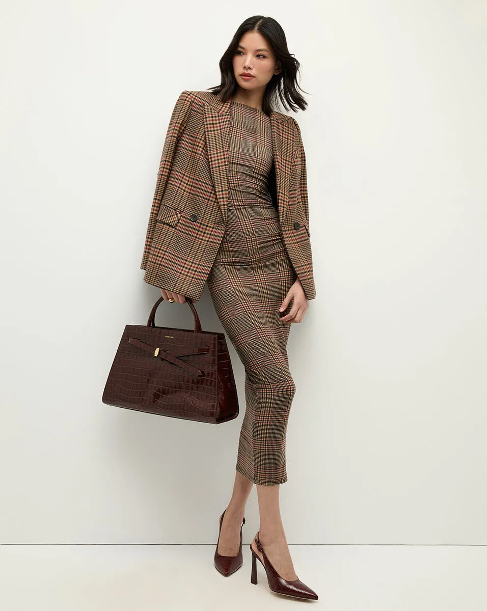 Charissa Plaid Sheath Dress sold by Ulla Johnson product image thumbnail 4