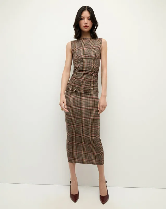 Charissa Plaid Sheath Dress made by Veronica Beard