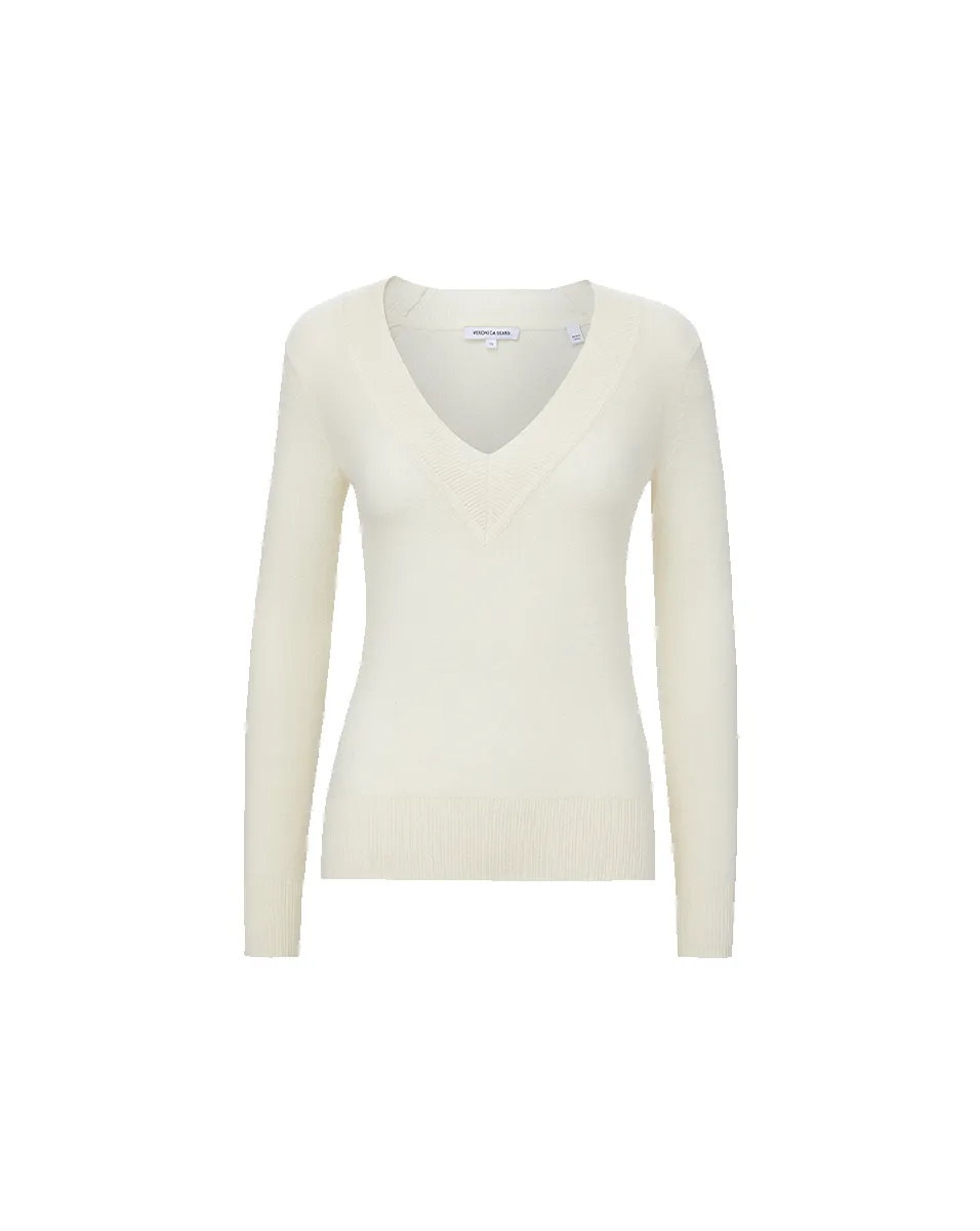 Coleta V-Neck Cashmere Sweater sold by Ulla Johnson product image thumbnail 5