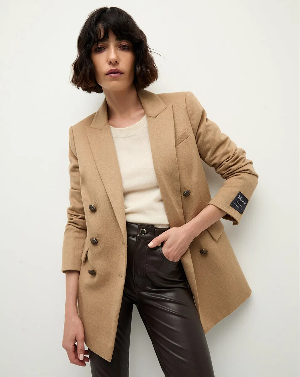 Ellette Italian Camel Hair Dickey Jacket sold by Ulla Johnson
