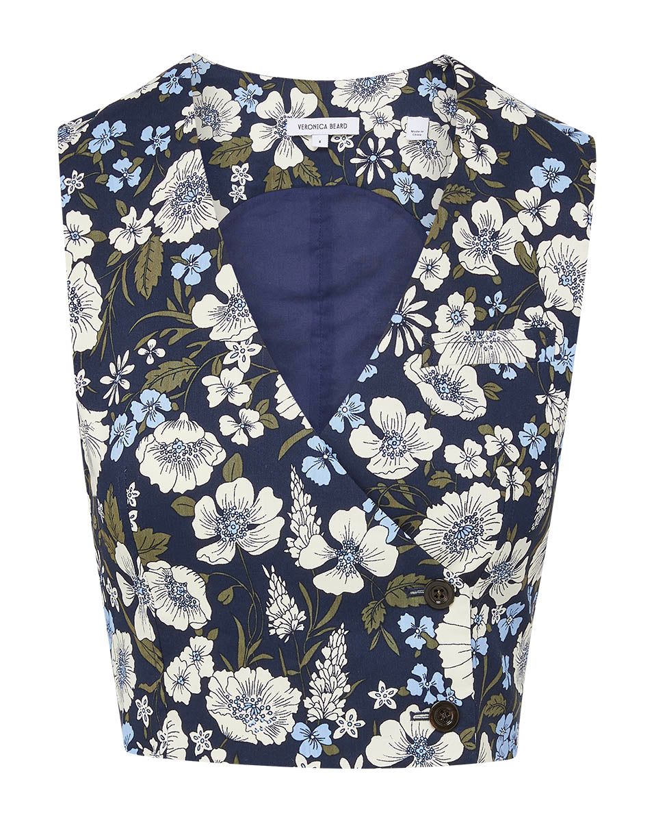 Brinkley Floral Crop Top sold by Ulla Johnson product image thumbnail 5