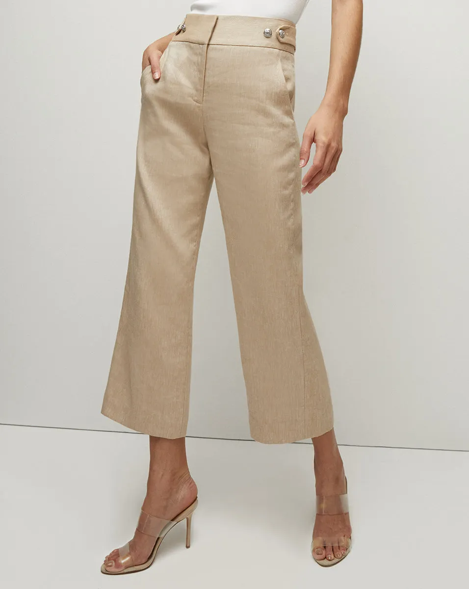 Aubrie Cropped Wide-Leg Pant sold by Ulla Johnson product image thumbnail 3