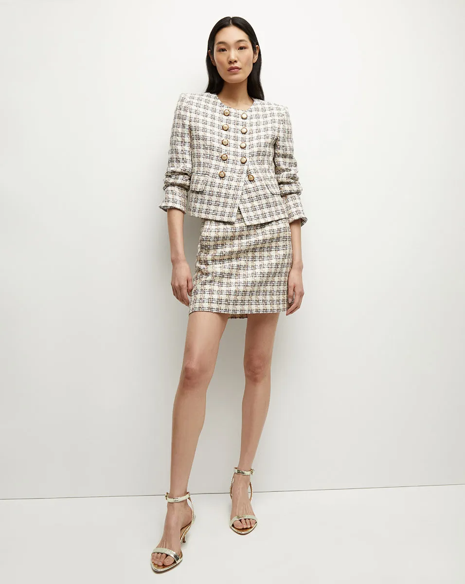 Roman Tweed Skirt sold by Ulla Johnson product image thumbnail 5