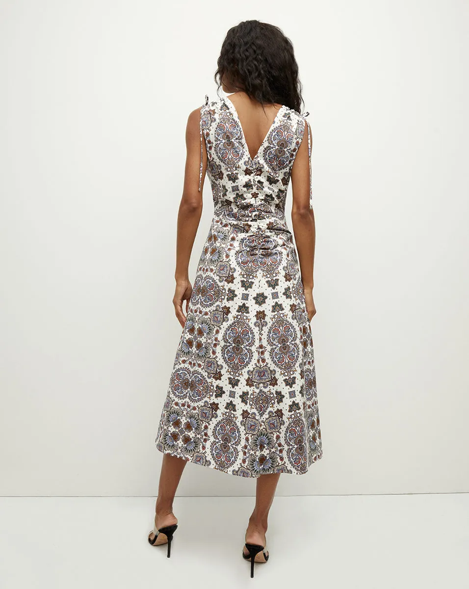 Zia Kaleidoscope-Print Dress sold by Ulla Johnson product image thumbnail 5