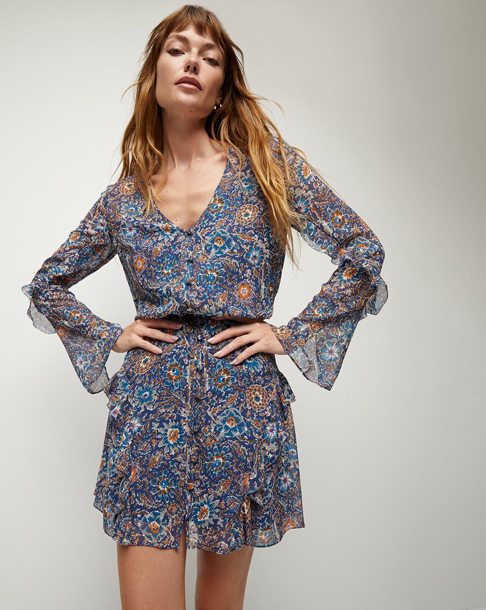 Camden Floral Dress sold by Ulla Johnson product image thumbnail 2