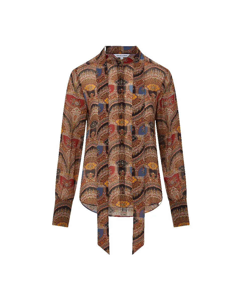 Elaine Bow Blouse sold by Ulla Johnson product image thumbnail 5