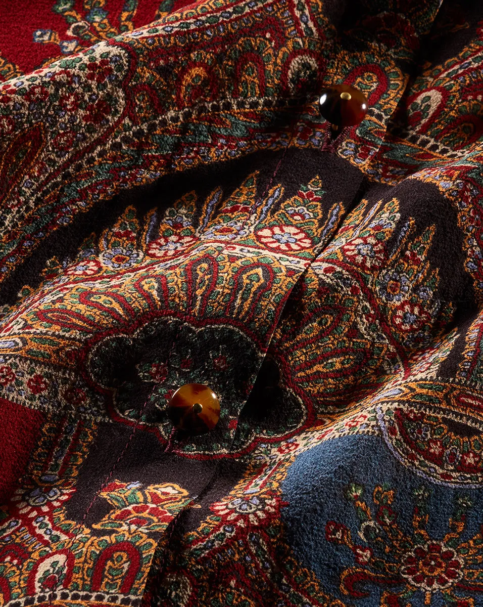 Elaine Silk Bow Blouse sold by Ulla Johnson product image thumbnail 3