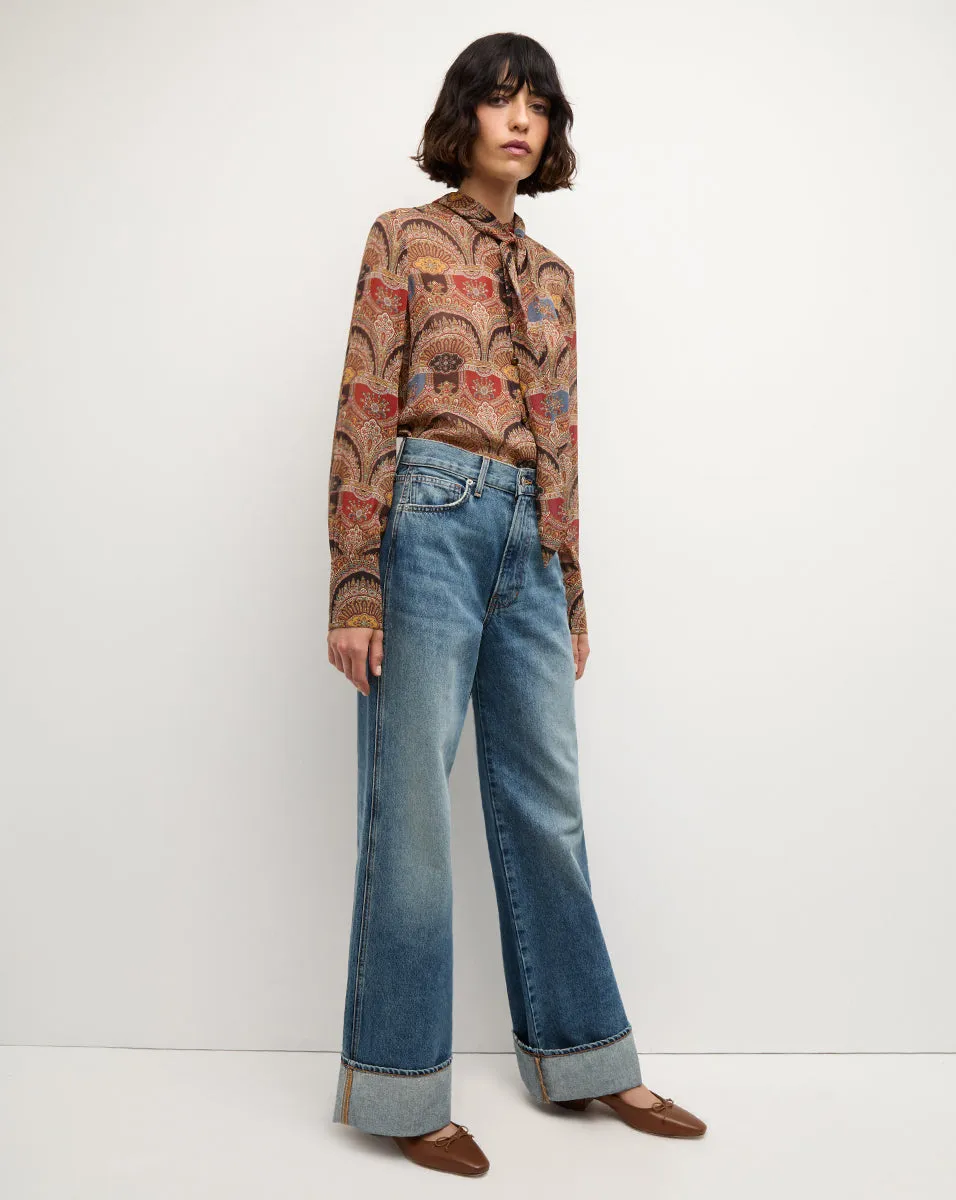 Elaine Silk Bow Blouse sold by Ulla Johnson product image thumbnail 2