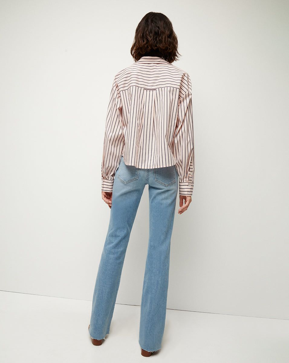 Khai Striped Poplin Top sold by Ulla Johnson product image thumbnail 5