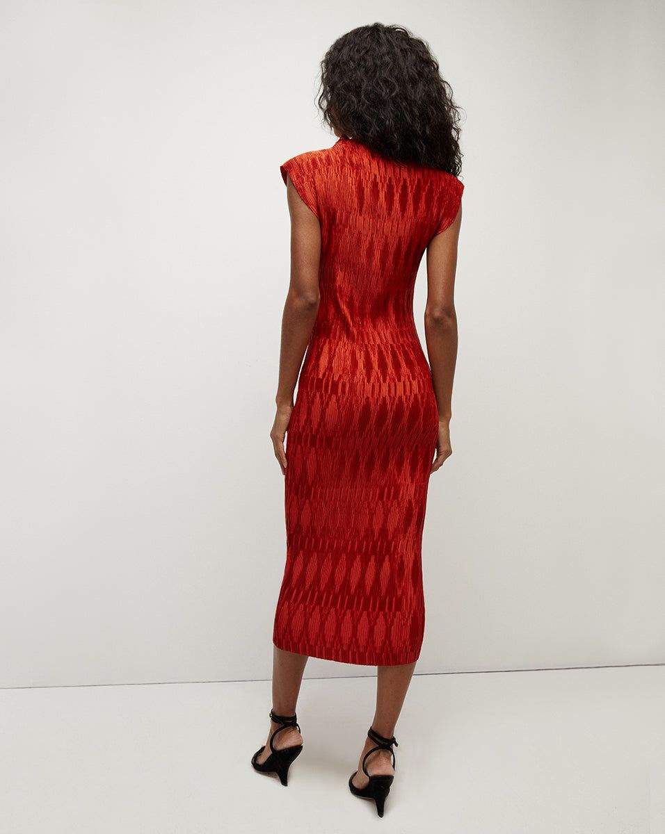 Gramercy Pleated Satin Dress sold by Ulla Johnson product image thumbnail 5