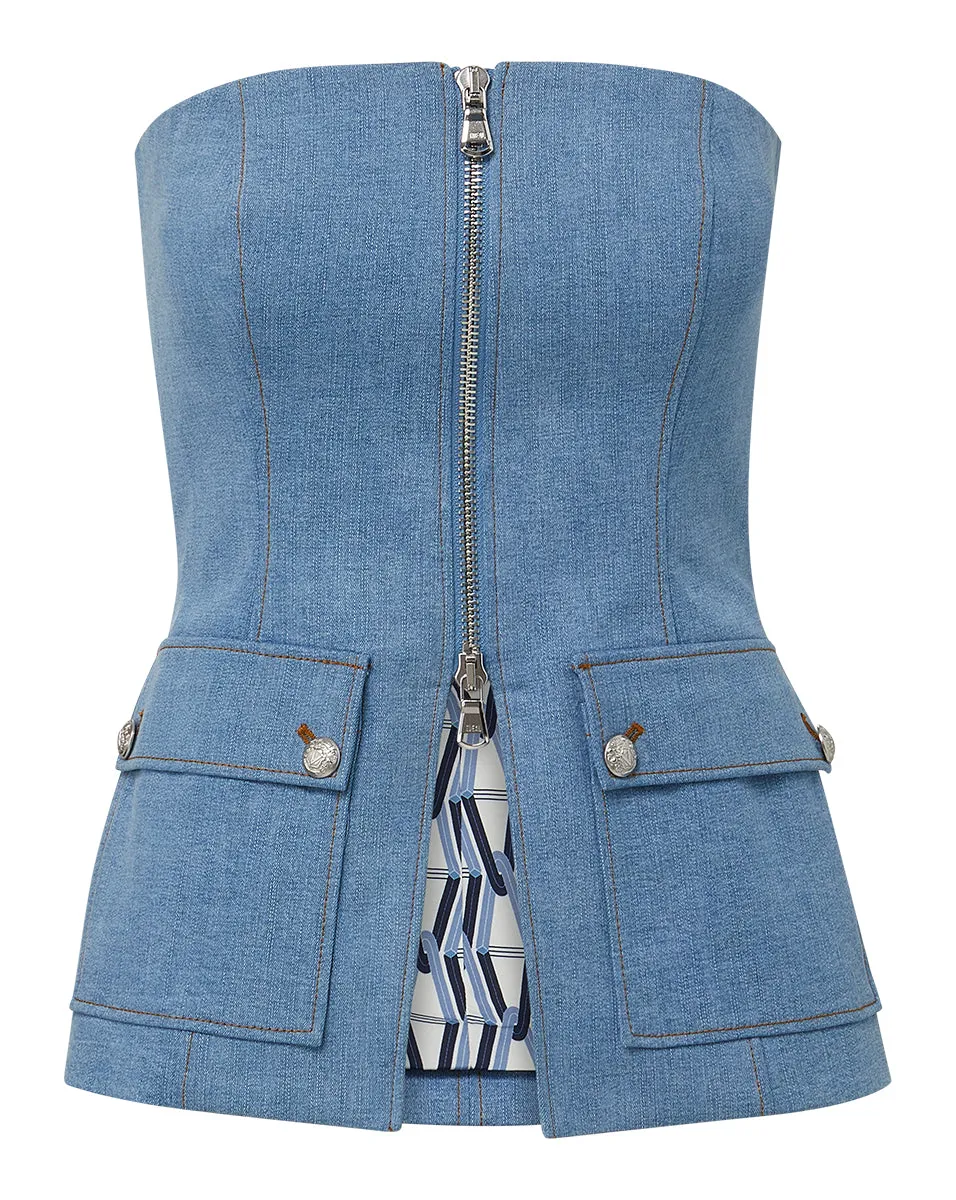 Maeve Bustier Top sold by Ulla Johnson product image thumbnail 5