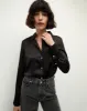 Monique Silk Button-Down Shirt sold by Ulla Johnson