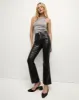 Carson Vegan Leather Kick-Flare Pant sold by Ulla Johnson