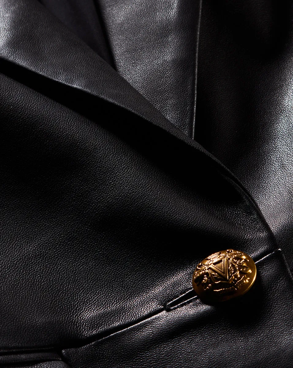 Vega Leather Dickey Jacket sold by Ulla Johnson product image thumbnail 3