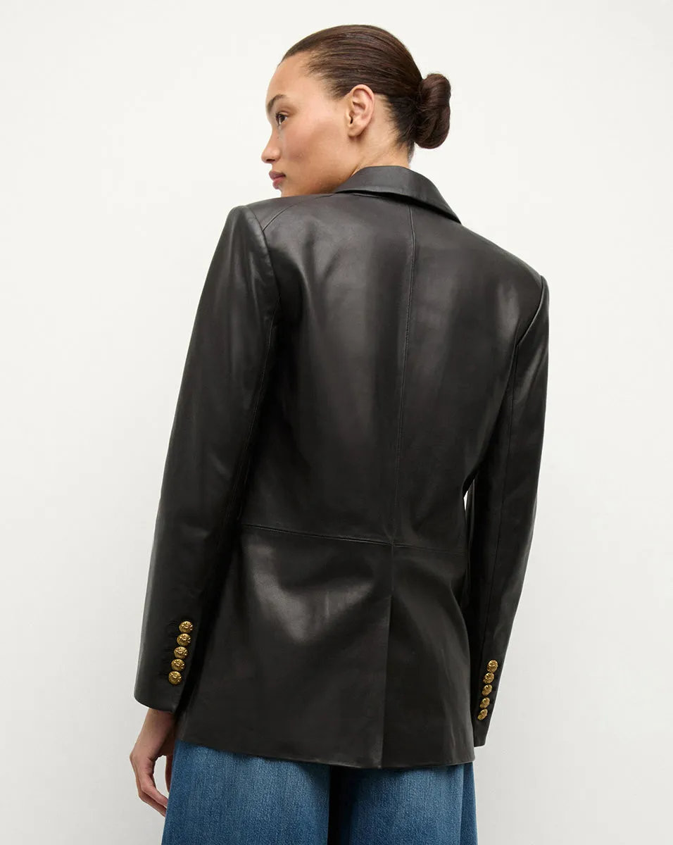Vega Leather Dickey Jacket sold by Ulla Johnson product image thumbnail 4