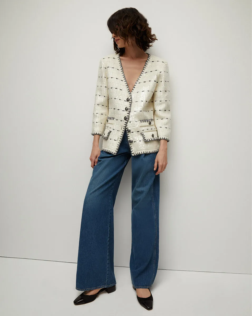 Ceriani Sequined Knit Jacket sold by Ulla Johnson product image thumbnail 3
