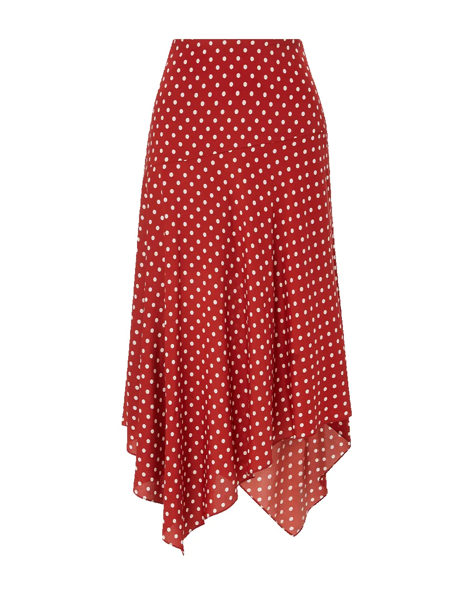 Rosemary Polka-Dot Skirt sold by Ulla Johnson product image thumbnail 4