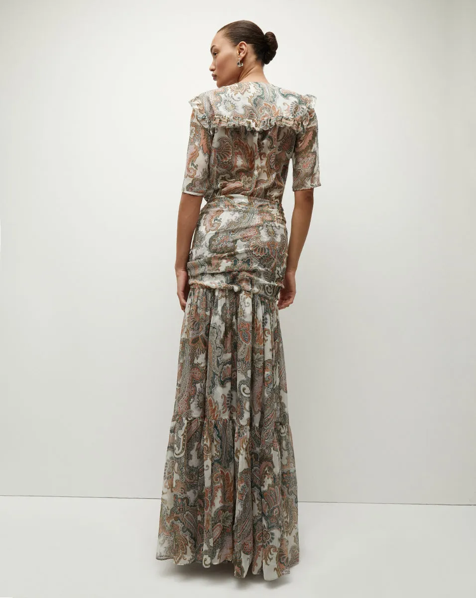 Mick Silk Dress sold by Ulla Johnson product image thumbnail 4