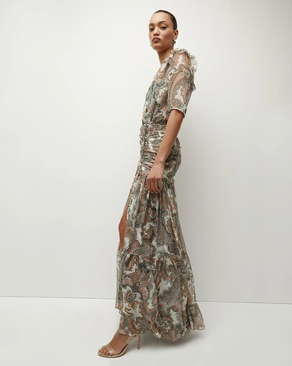 Mick Silk Dress sold by Ulla Johnson product image thumbnail 3