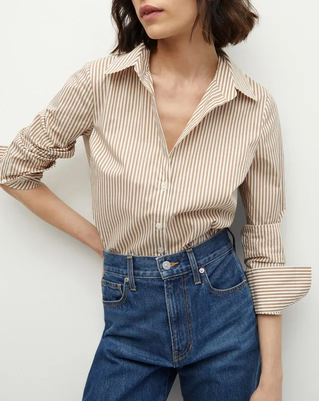 Amelia Button-Down Shirt sold by Ulla Johnson
