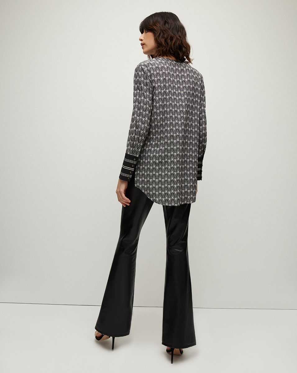 Acacia V-Logo Shirt sold by Ulla Johnson product image thumbnail 5