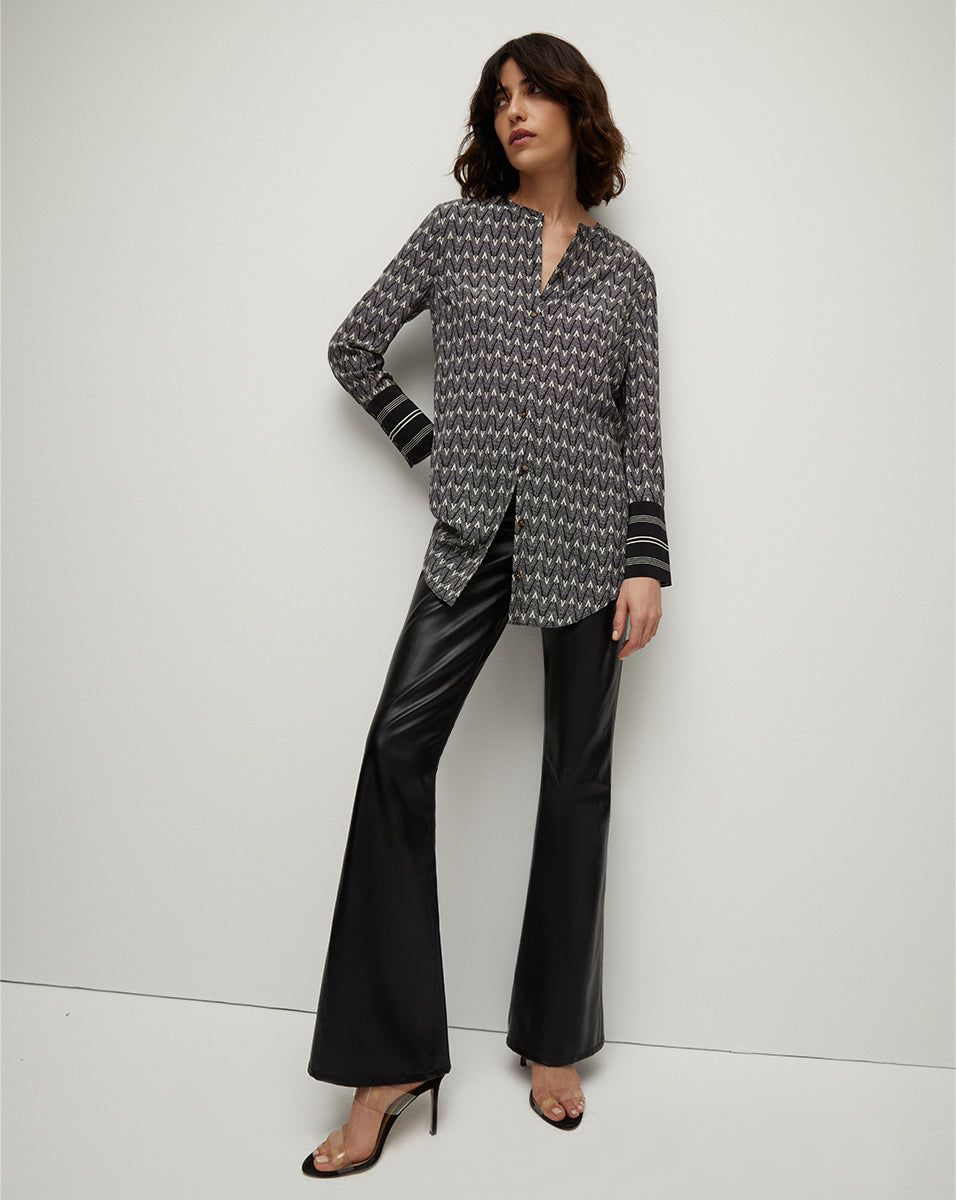 Acacia V-Logo Shirt sold by Ulla Johnson product image thumbnail 2