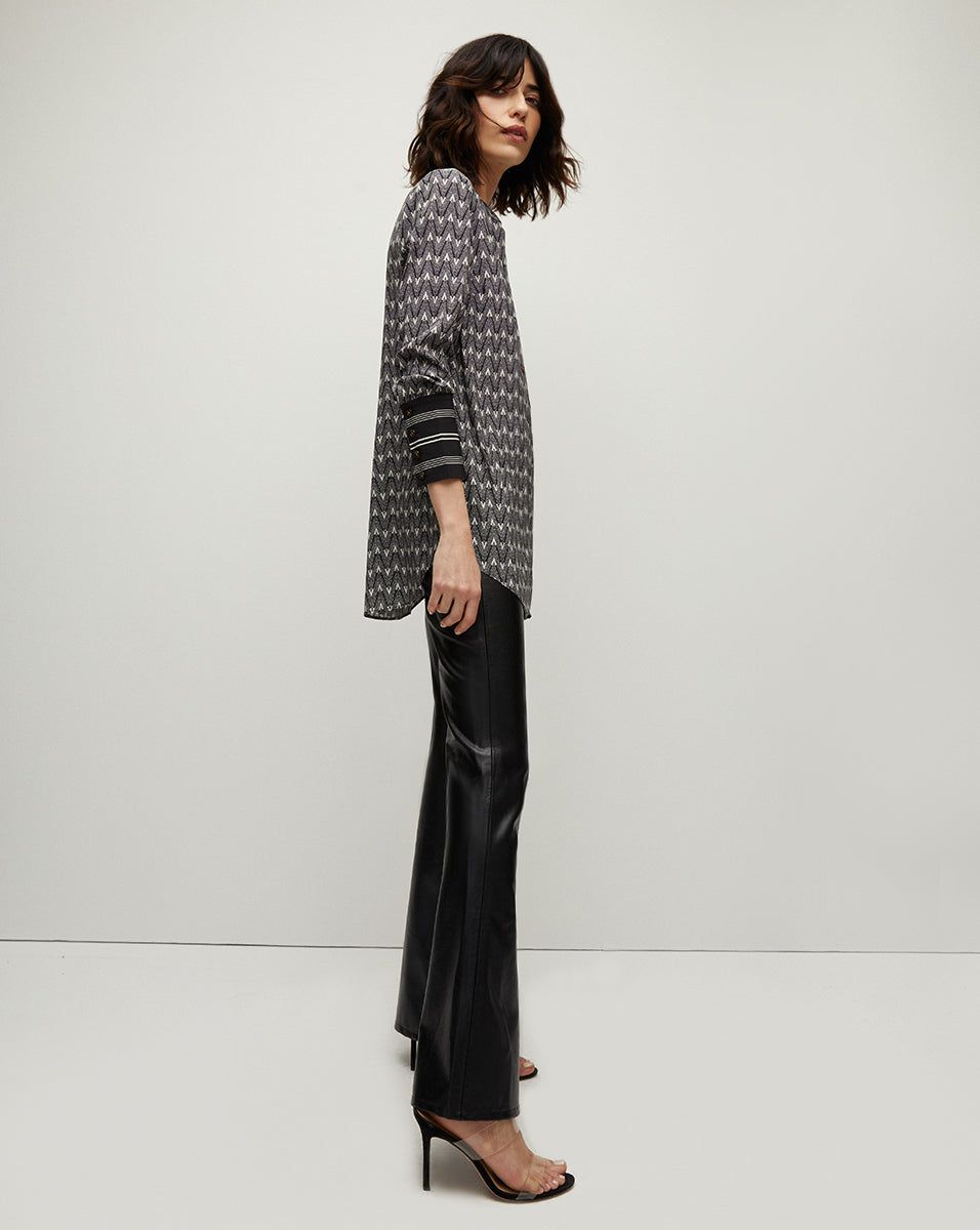 Acacia V-Logo Shirt sold by Ulla Johnson product image thumbnail 4