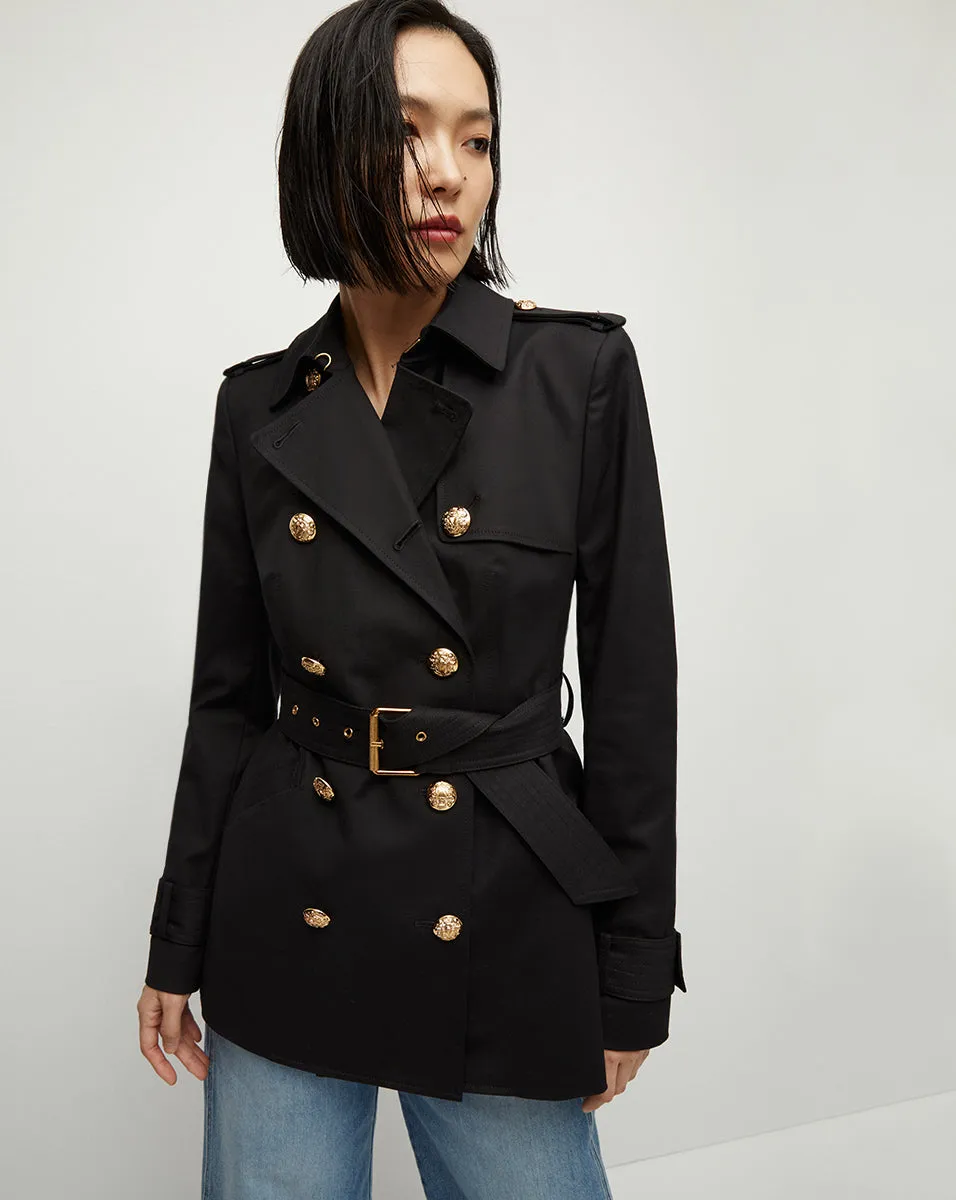 Angelique Dickey Cropped Trench sold by Ulla Johnson