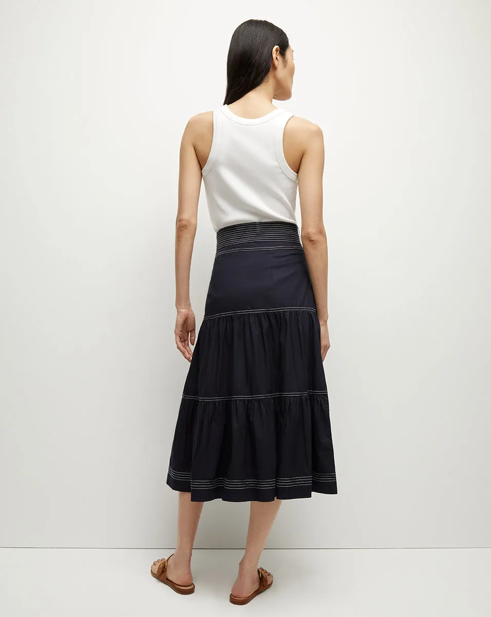 Armida Midi Skirt sold by Ulla Johnson product image thumbnail 4