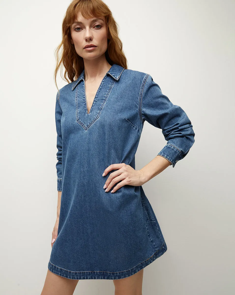 Wasta Denim Dress sold by Ulla Johnson product image thumbnail 2